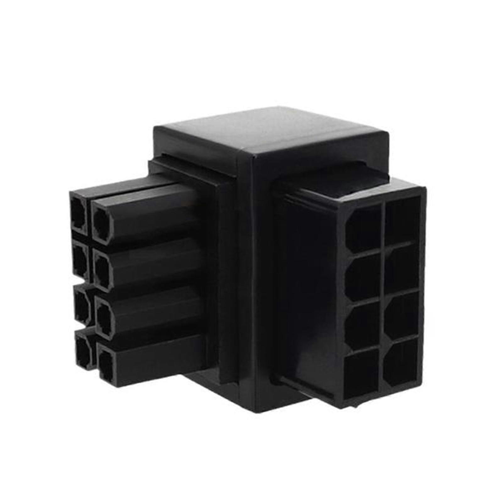 90 Degree 8Pin Power Connector compatible with Desktop GPU Adapter