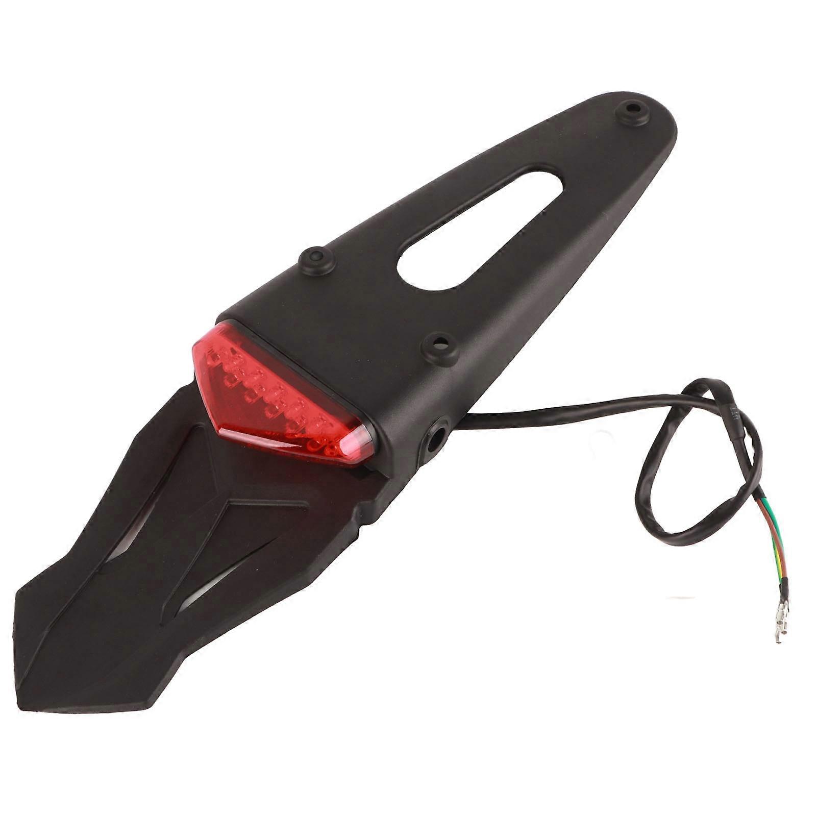 Brake lamp for DRZ125 - 12 LEDs motorcycle rear mudguard light