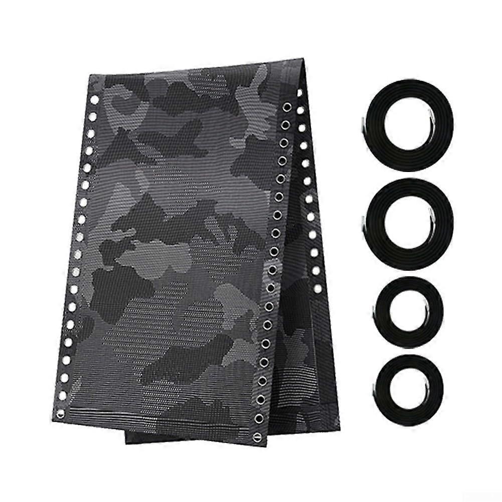 Beach Chair  Cloth and Elastic Ropes 160 X 43 Cm Replacement Kit Model D For Easy