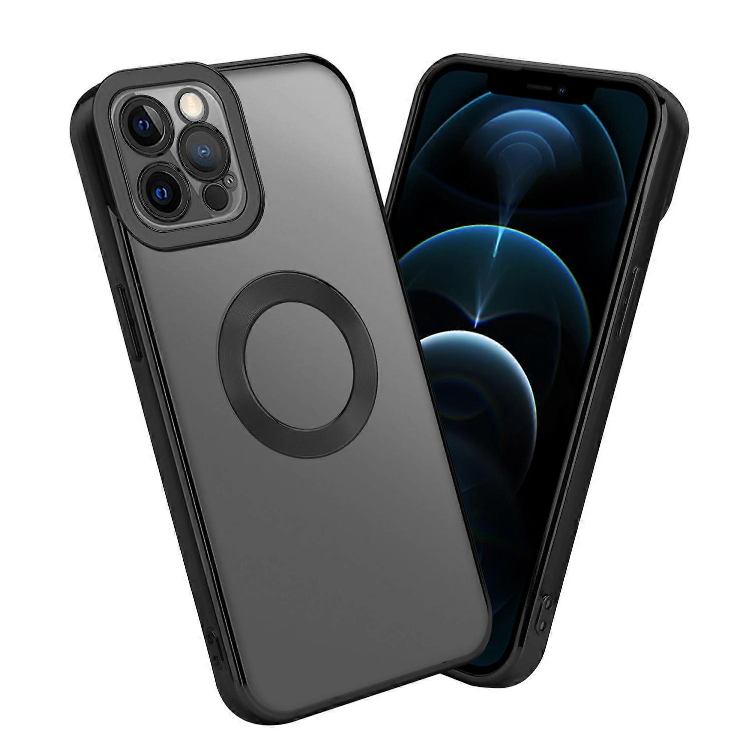 Προστατευτική θήκη iPhone 12 PRO Θήκη TPU - Chrome Look με προστατευτικό κάμερας