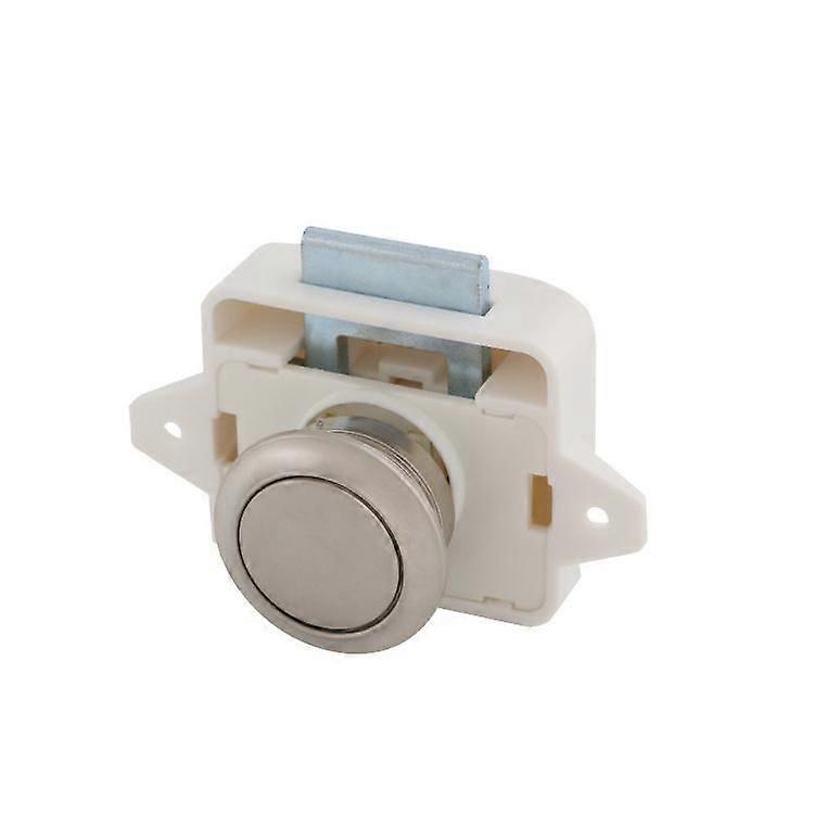 Push Button Cabinet Latch For Rv Camper Motorhome Caravan white
