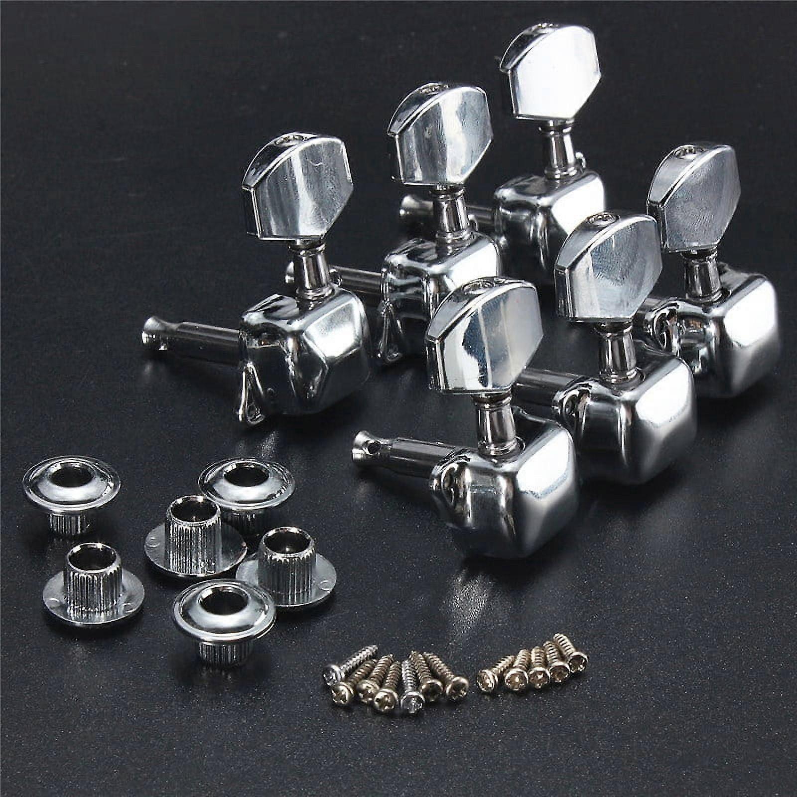 Acoustic Guitar String Semiclosed Tuning Pegs Tuners Heads Machine D4I9