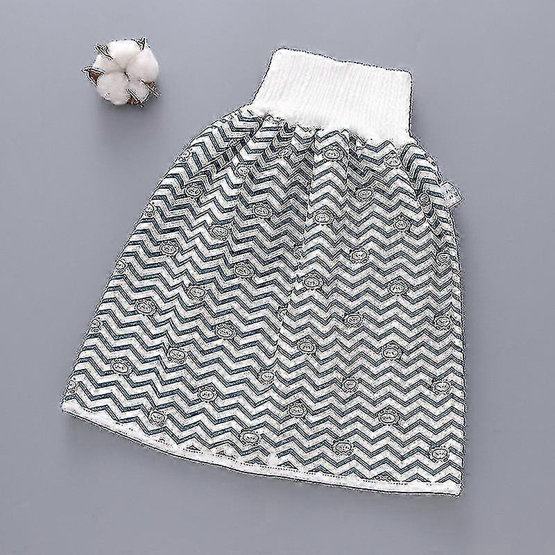 تنورة حفاضات قابلة للغسل للبالغين - تصميم قطني ومقاوم للتسرب