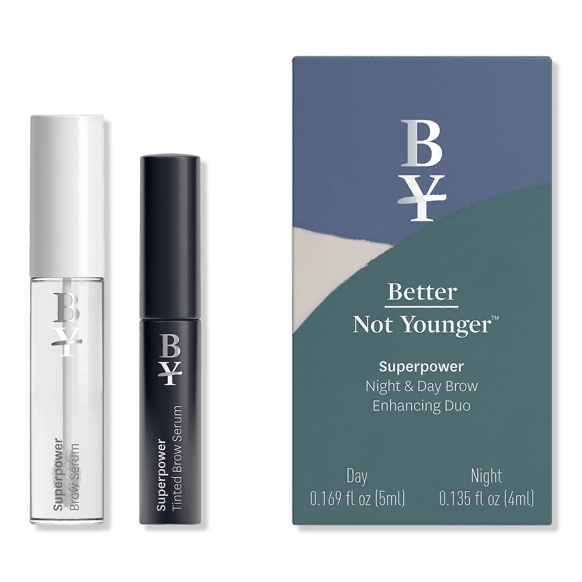 Better Not Younger Superpower Night & Day Brow Enhancing Duo, 0.304 Oz
