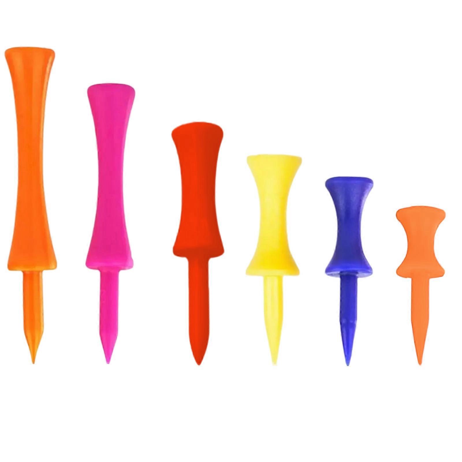 Pack Of 5 Multiple Size Plastic Golfing Blouses Thin Permanent Not Slip Plan Everyone Course Conditions Multicolor