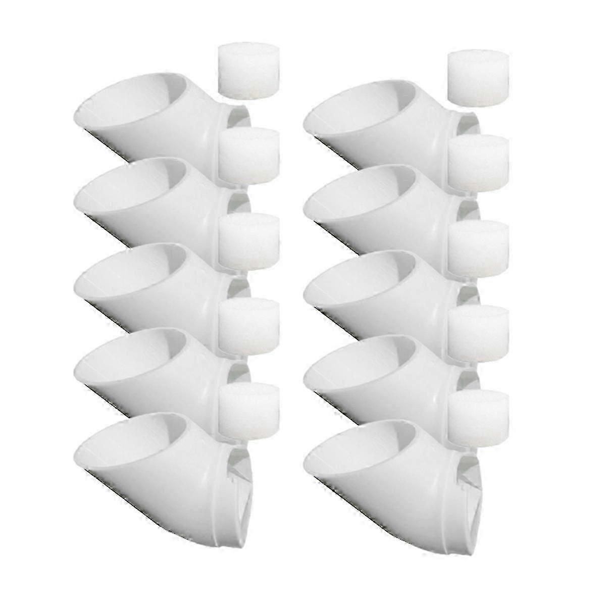 10 Sets Hydroponic Soil-Free Growing System DIY Hydroponic Nursery Garden Kit