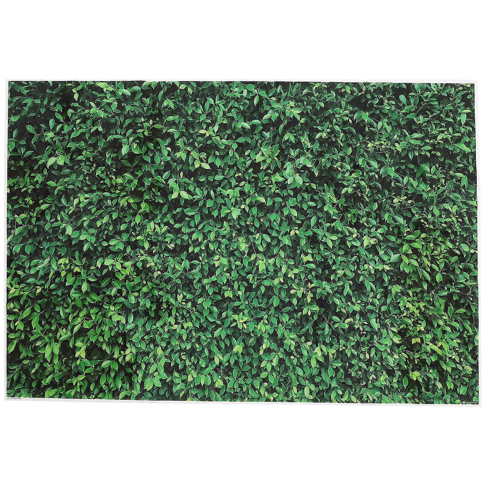 Eease Square Green Leaves Backdrop Grass Background Spring Scene Photography Backdrop