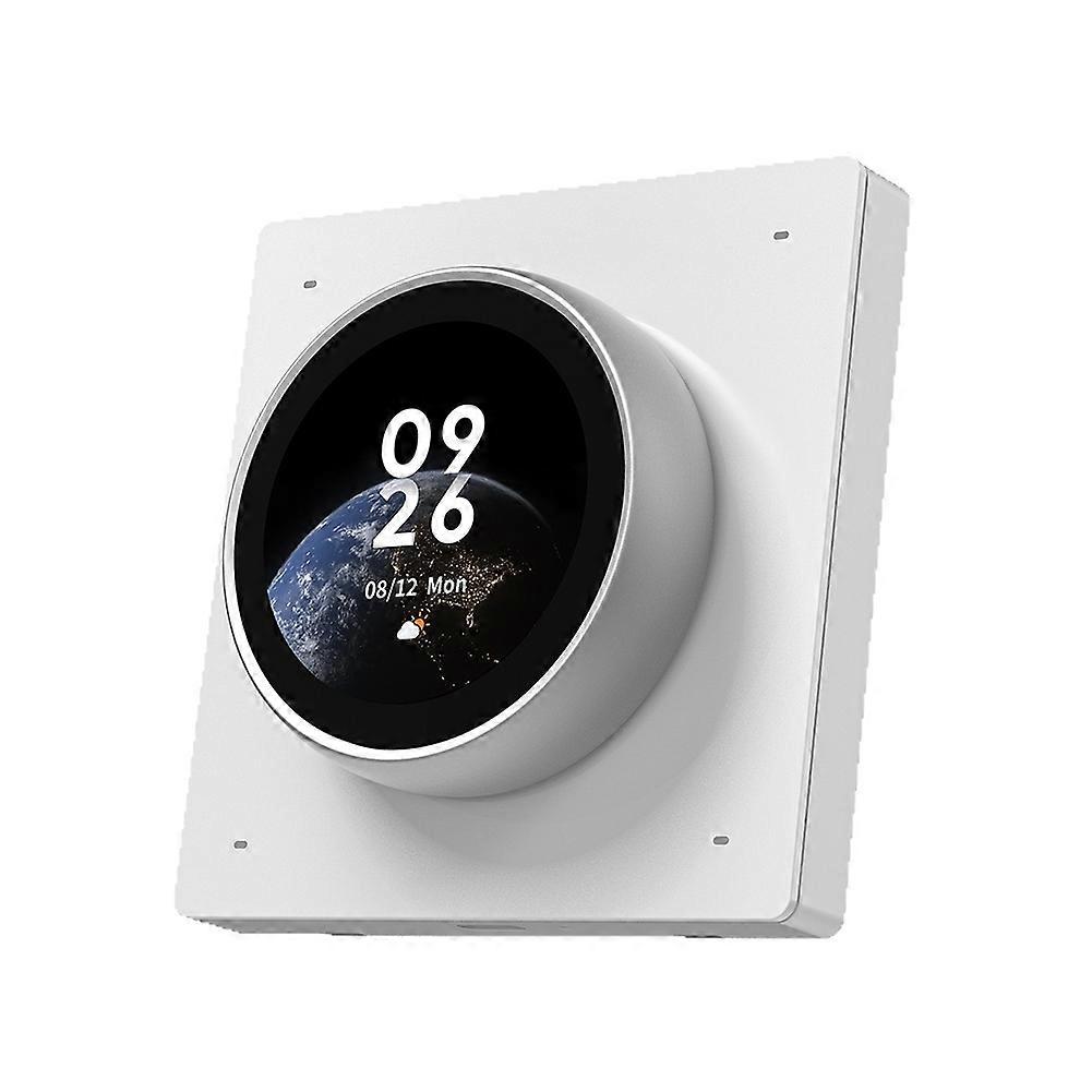 Tuya WiFi Smart Knob Central Control Screen Touch Rotate 3 Relays 4 Buttons Programmable Scene Switch RTOS System
