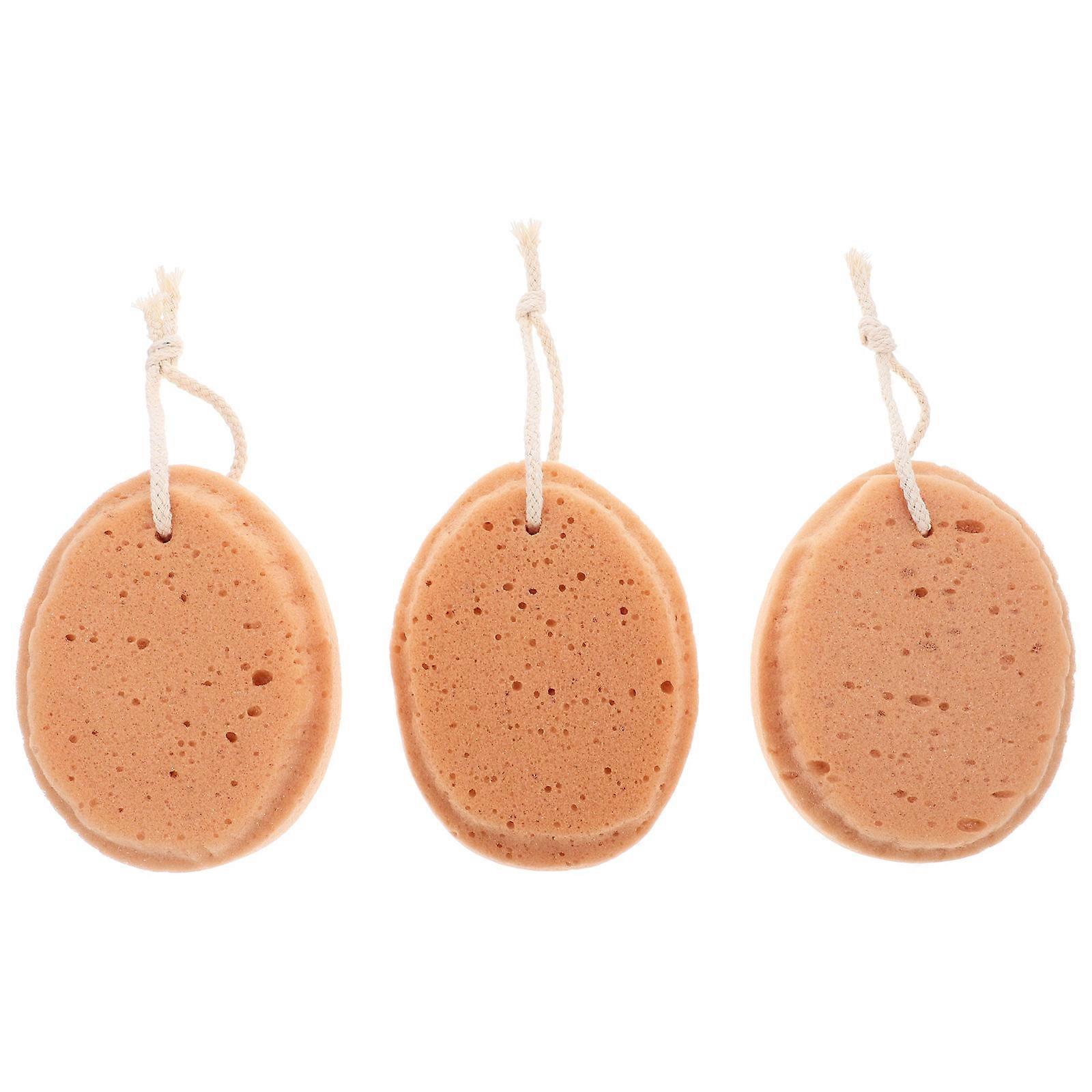 Bath Shower Sponge Soft Exfoliating Body Scrubber for Kids 3Pcs Set