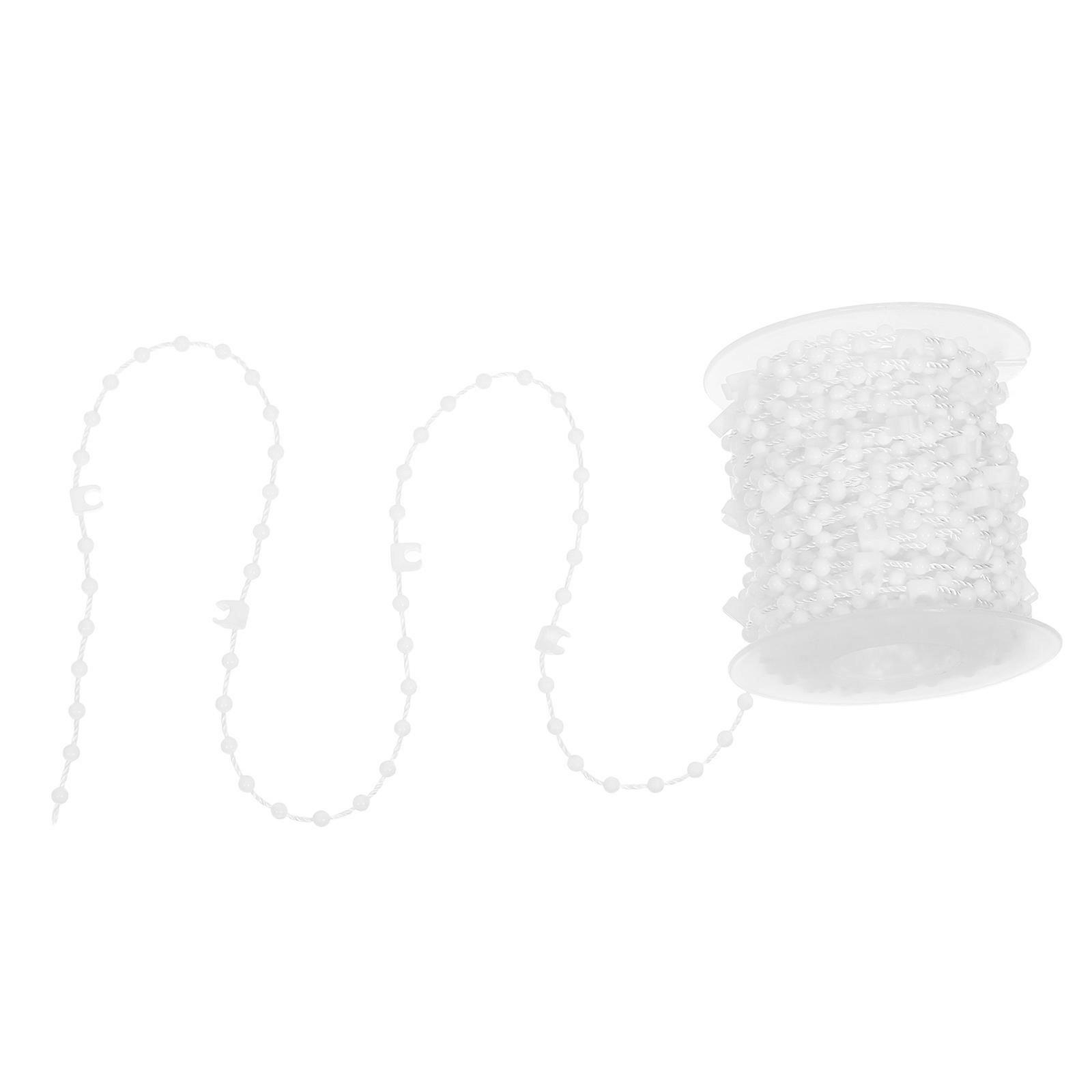 Vertical Blind Repair Kit Plastic Roller Blind Chain for 1 Roll White