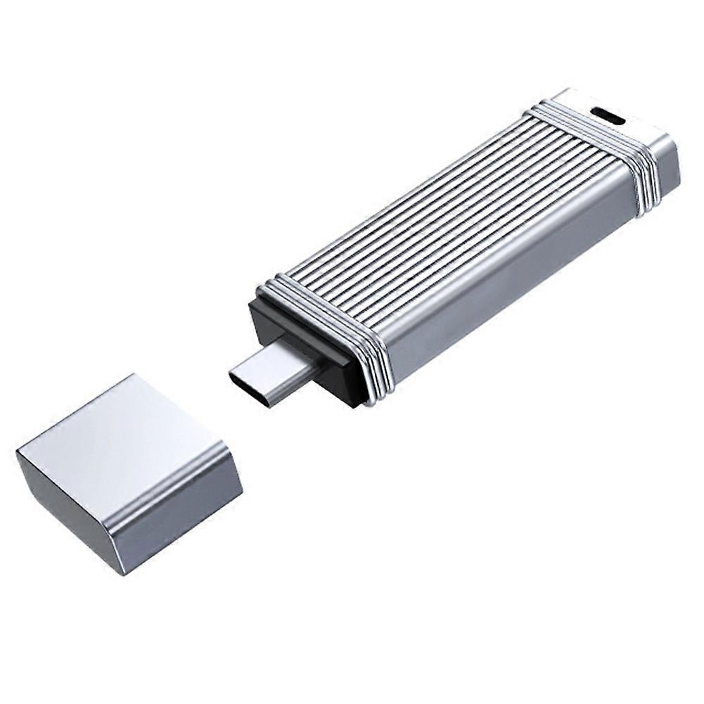 Portable Type C Flash Drive High Speed Type C Pendrive External Memory 128GB Storage Metal U Disk for Computer