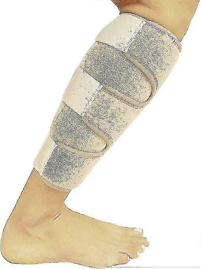 Adjustable Calf Compression Wrap for Shin Splints - Boosts Circulation & Reduces Swelling