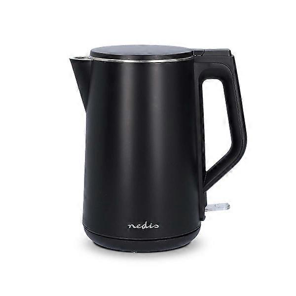 Kettle | 1.5 l | Plastic | Black | Rotatable 360 degrees | Hidden heating element | Strix® control | Boil-dry function