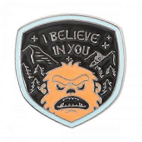 Something Different Pin Enamel Bigfoot Badge
