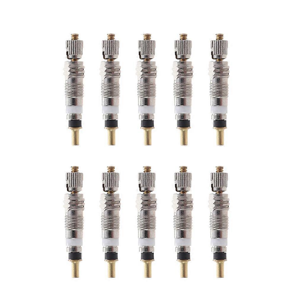 Tyre Core Stem Replacement for Road and Bike Use 20Pcs Silver