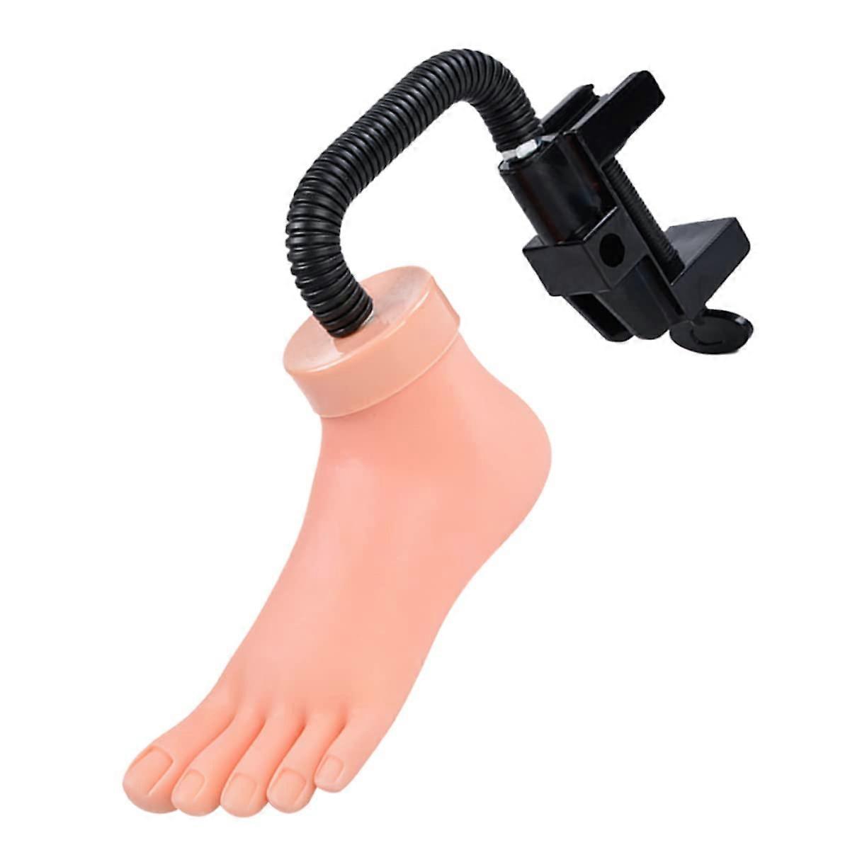 Nail Practice Hand with Realistic Skinlike Touch, Reusable Manicure Training Model for Professionals