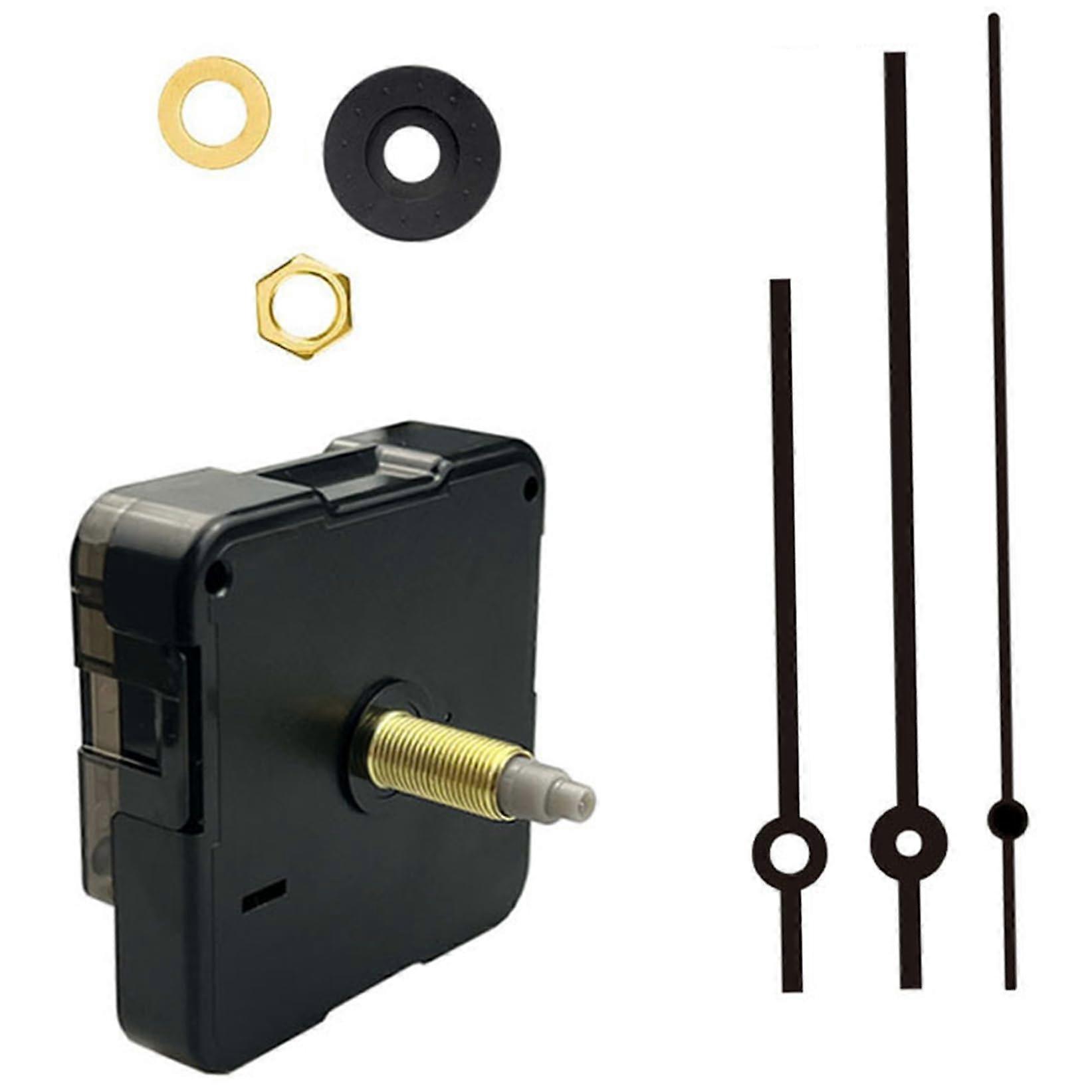 DIY Silent Clock Movement Kit with NonTicking Quartz Mechanism for Wall Clock  and Replacement