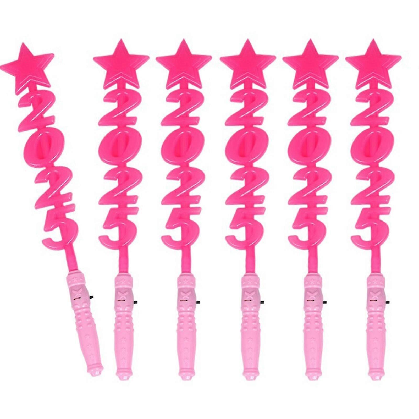 Multiple Color Glow Stick Assortment Light Sticks with End Caps Bulk Pack of 6 for Parties Supplies and Night Event New Arrival