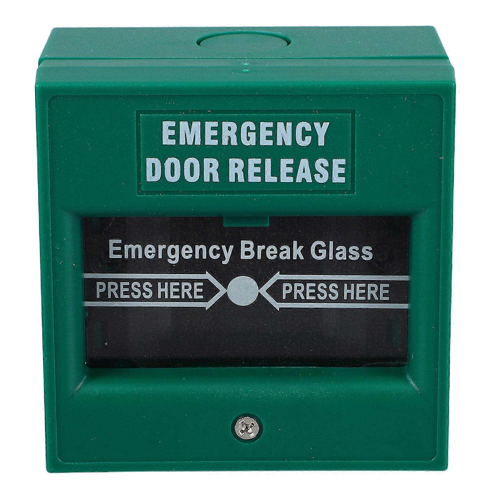 Exit Release Alarm Button for Emergency Safety 3Pcs Glass Security