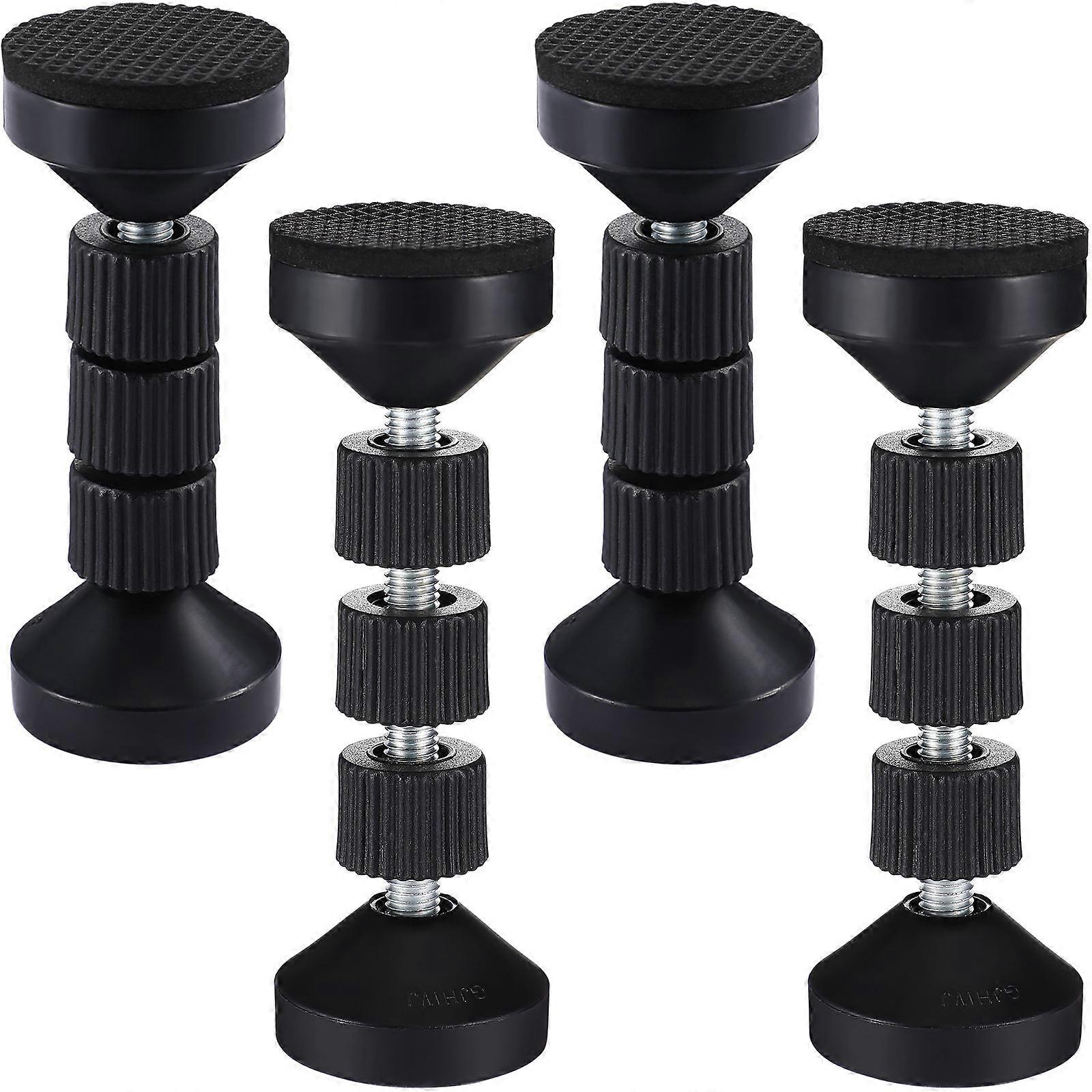 4 Pcs Headboard Stoppers for Wall Adjustable Threaded Bed Frame Anti Shake Stoppers Tools