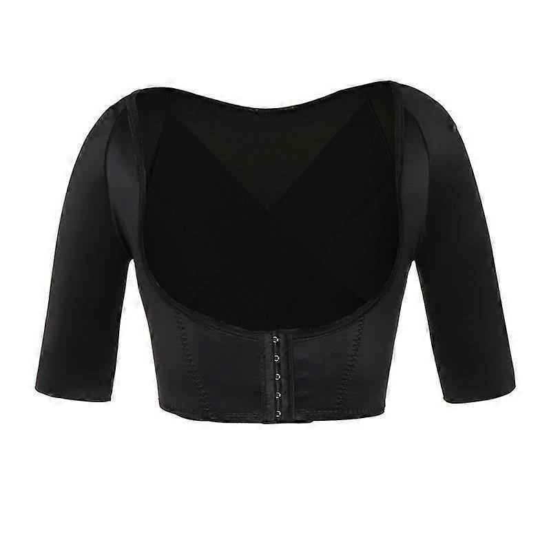 Women Upper Arm Shaper Post Surgical Posture Corrector Compression Tops Sleeves