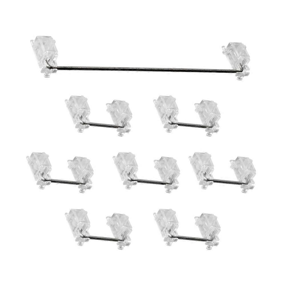 Transparent Mount Plate Stabilizer Keyboard Accessory for Computer 2Sets