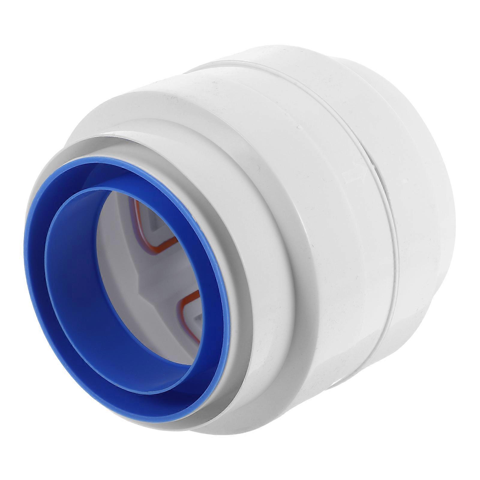 Smoke Machine Check Valve Dual Flap for Range Hood Easy Installation