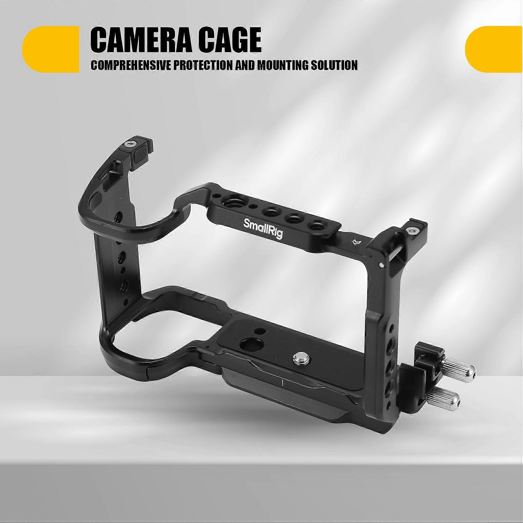 SmallRig for ZV-E10 II Cage Kit Quick Release Expansion Frame HawkLock Quick Release