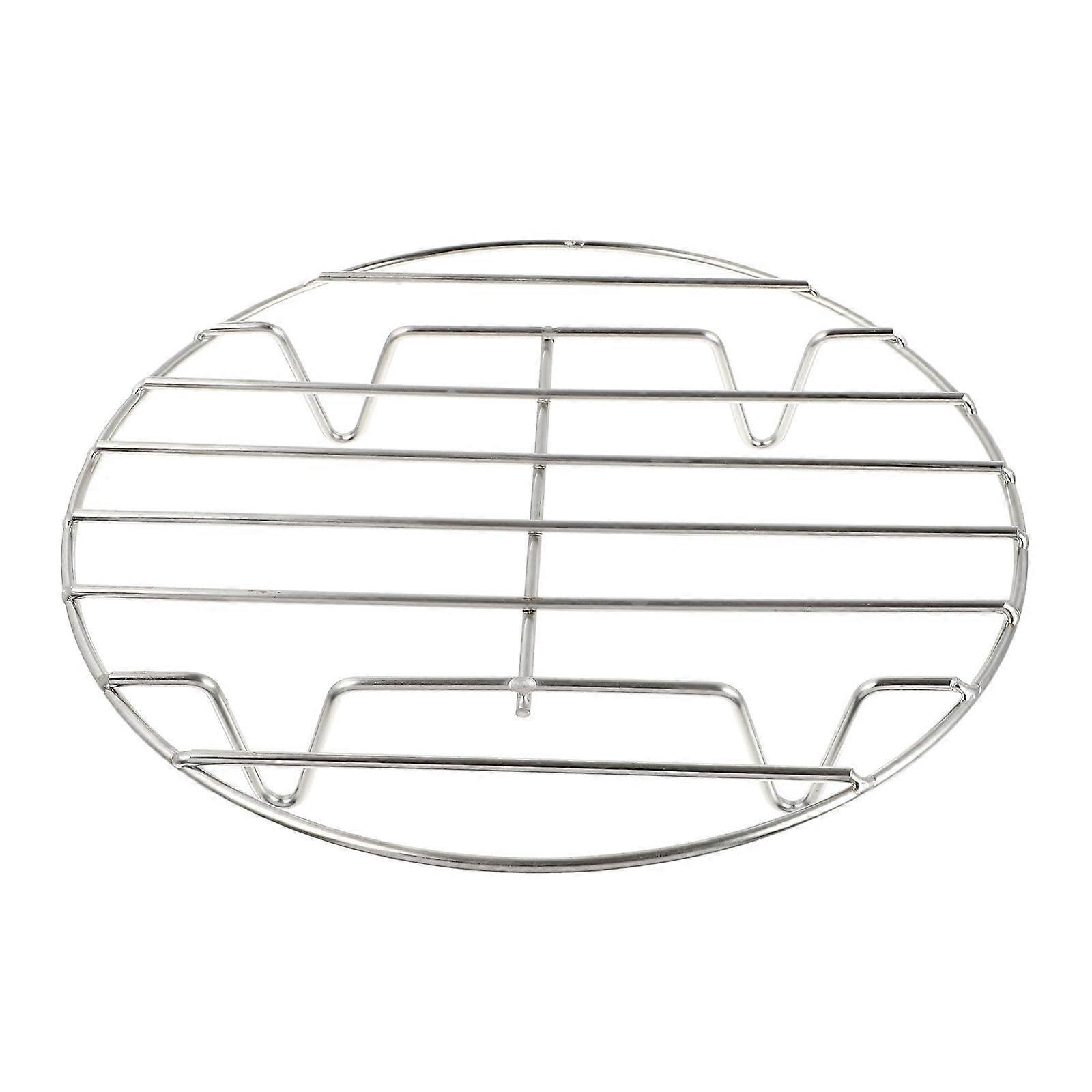 Stainless Steel Steaming Rack with Legs for Pots and Pressure Cookers, RustResistant, Easy Clean