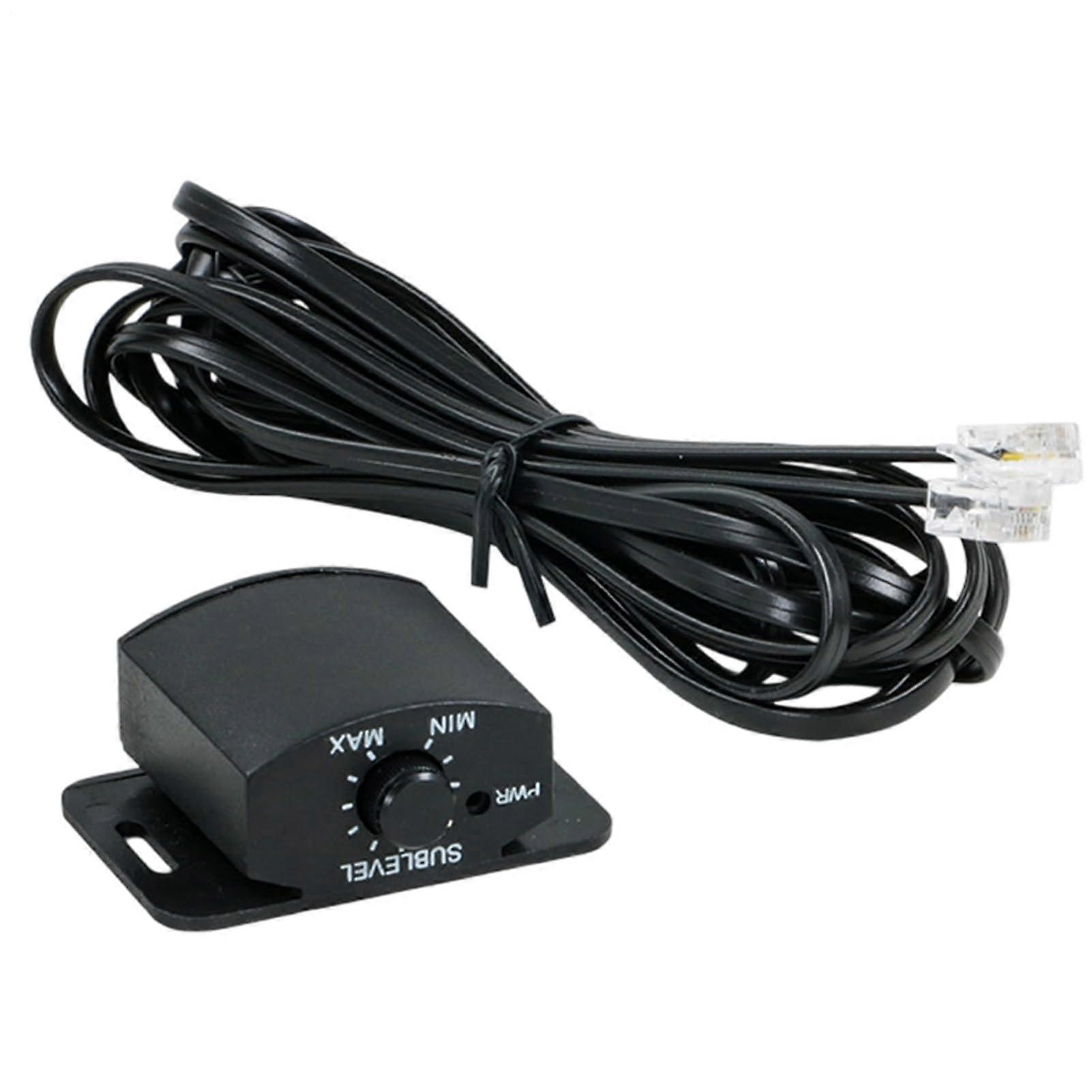 Amplifier Volume Control Knob with Noise Reduction for Car and Home Audio Subwoofer