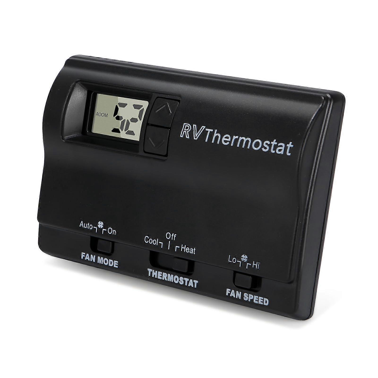 RV Thermostat Replacement 83303862 Digital Heat Cool Wall Mount with Precise Control for Coleman