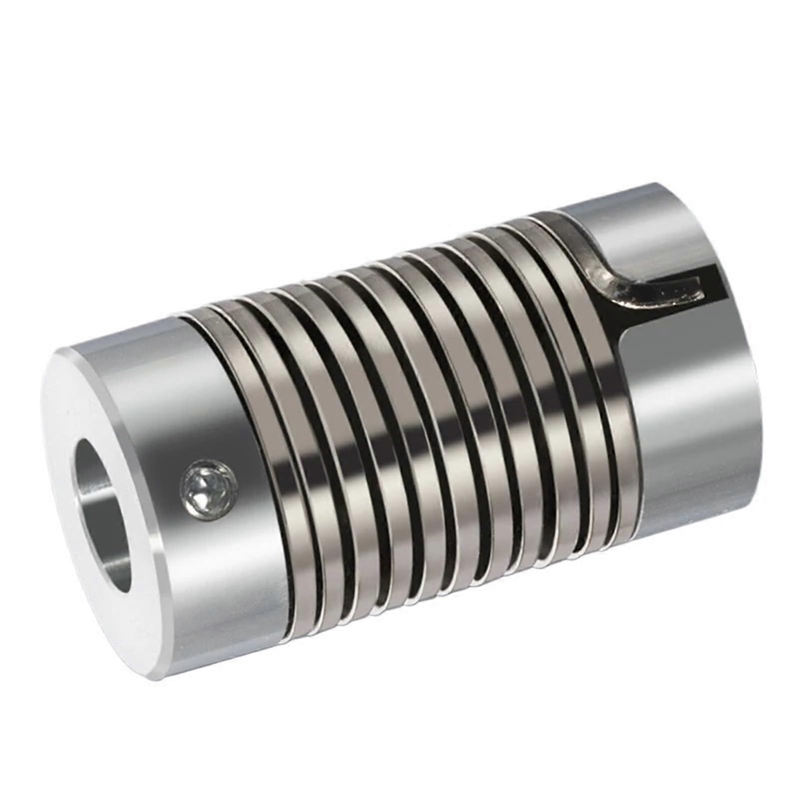 Spring Coupling 16x25mm Dual Bore 6x10mm Flexible Shaft Coupler For Encoder Stepper Servo Motor Elastic Torque