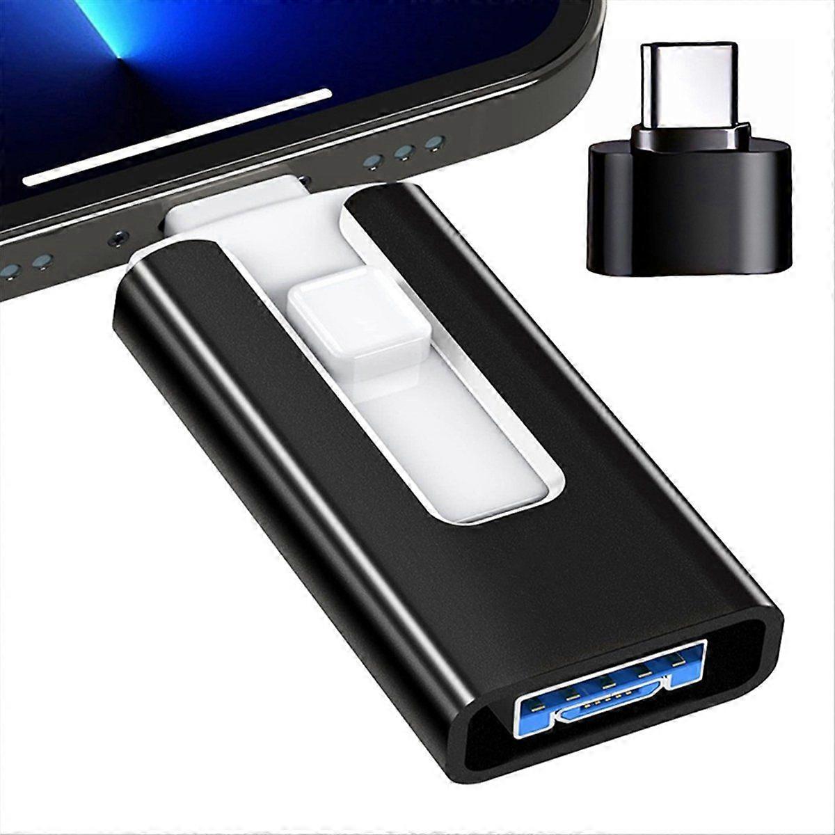 3in1 Flash Drive USB3.0 High Speed  fer 512G for Android TYPEC PenDrive Mobile Micro-USB Memory Stick Drive B