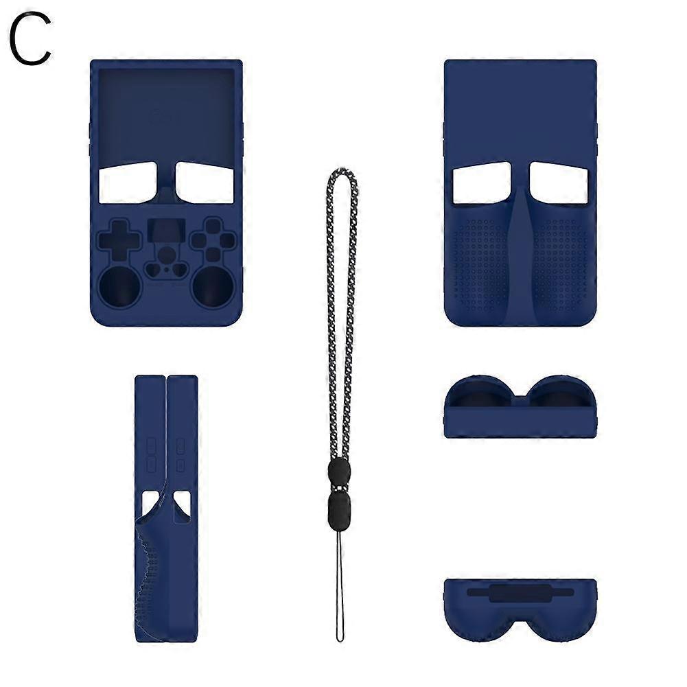 High-end Gamepad Skin Sleeve Protector Cover For R36 MAX Gamepad Dustproof Housing Console Case Silicone Shell With Lanyard