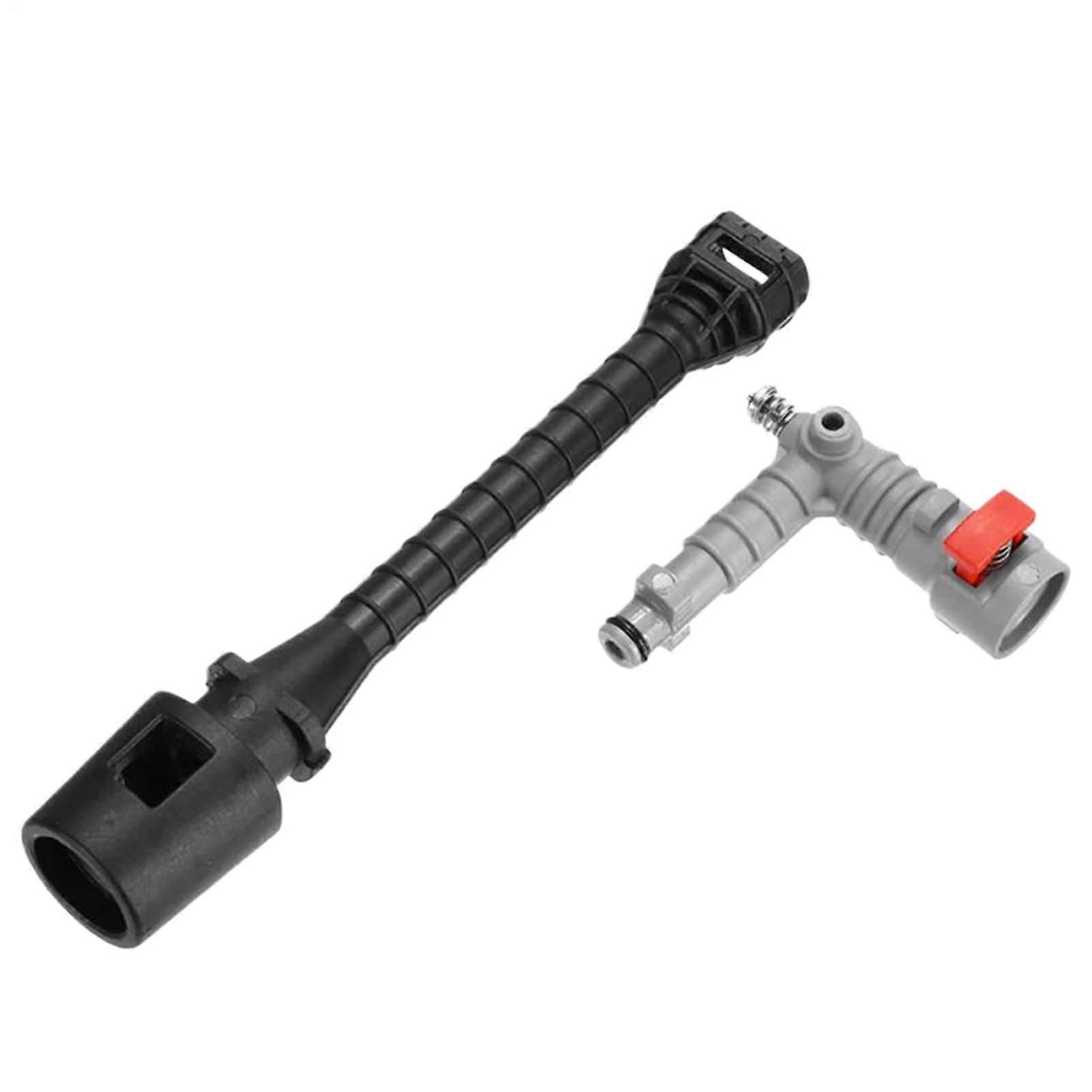 Pressure Hose Nozzle for Car Wash, Adjustable MultiFunction Sprayer with Foaming Deep Clean