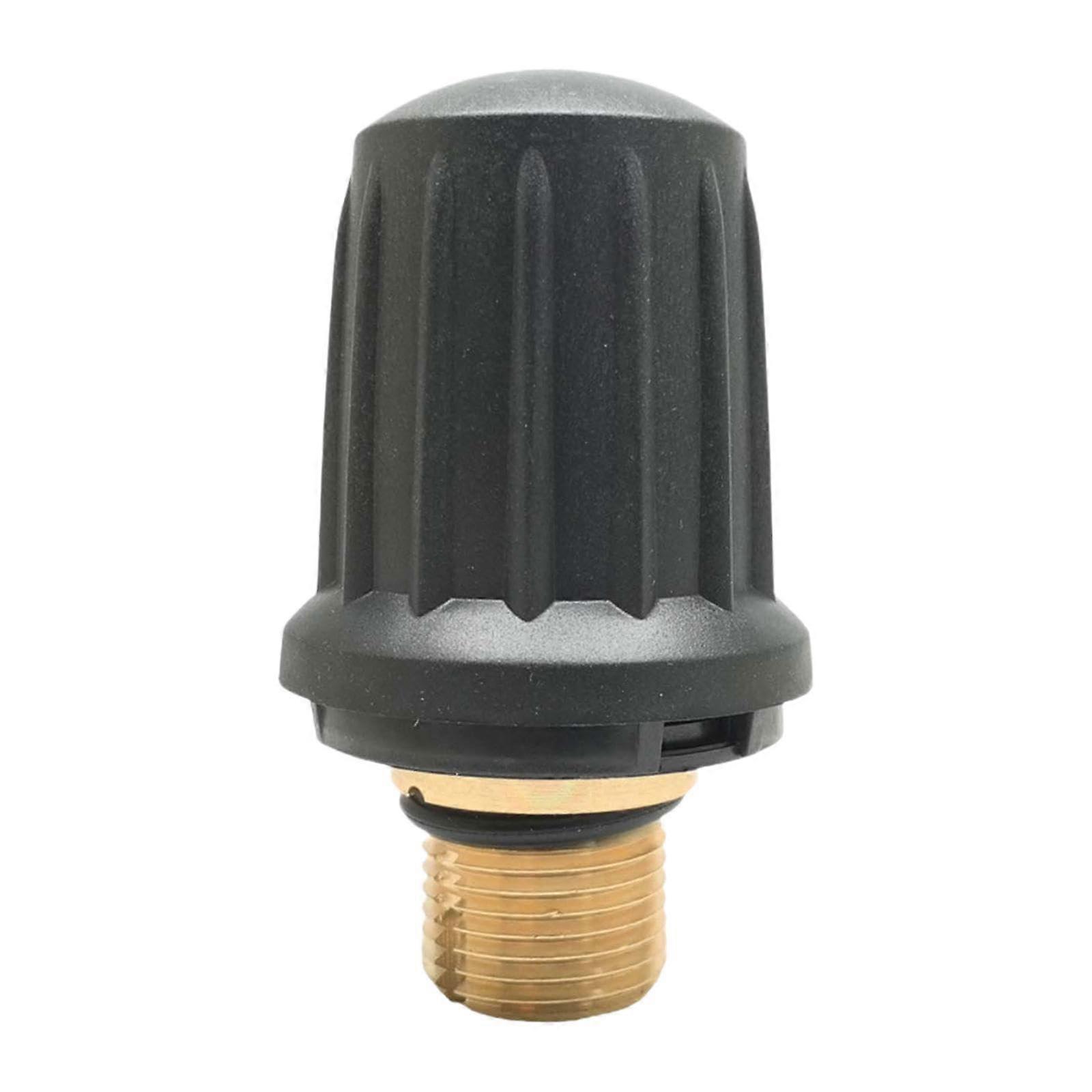 Steam Cleaner Replacement Cap with Durable Brass Valve for Reliable Seal and Pressure Control