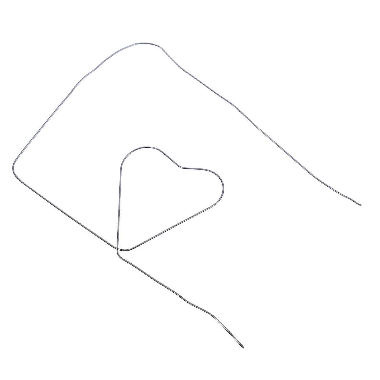 High Temperature Memory Iron Wire Trick Toy for Prediction 1Pcs Silver