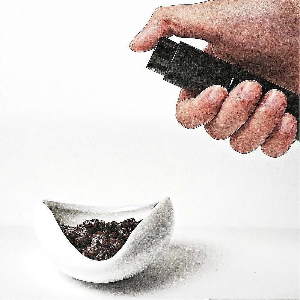 Coffee Bean Weighing Tray with Spray Bottle, Precise Measuring Espresso Accessories Kit White