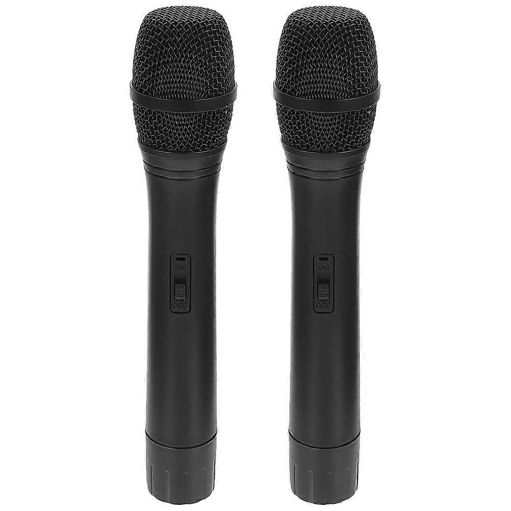 Fake Microphone Kid Microphone for Speech Practice 2Pcs Toy Props