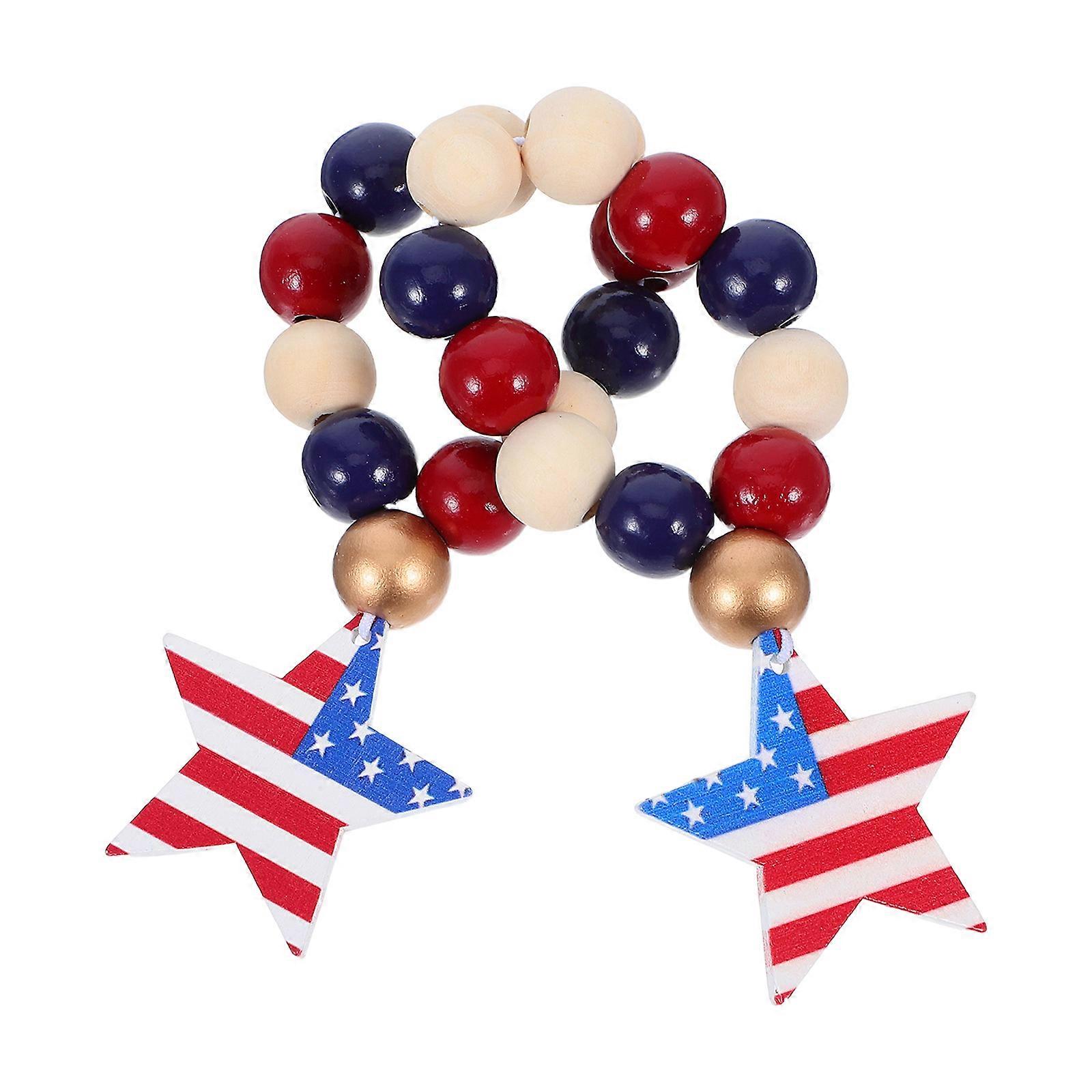 Wood Napkin Rings Star Design for Dining Table 8Pcs Set