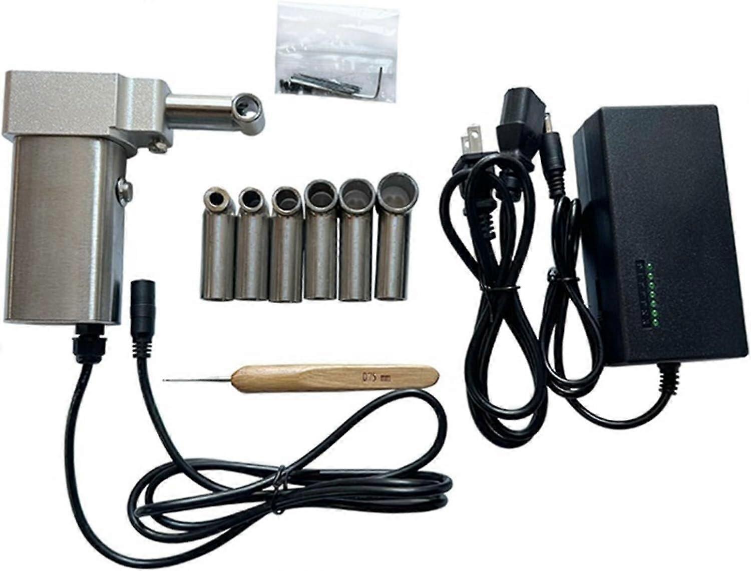 Electric Dreadlocks Maker with 6 Heads, Fast Loc Creation, Multiple Size Options, Triple Needle Efficiency