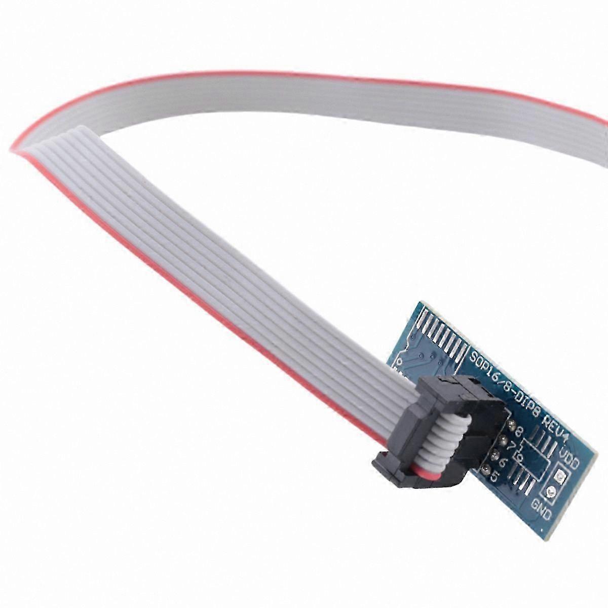 SOIC8 SOP8 Flash Chip IC Test Clips Socket Adapter for BIOS Programming 24/25/93 Series