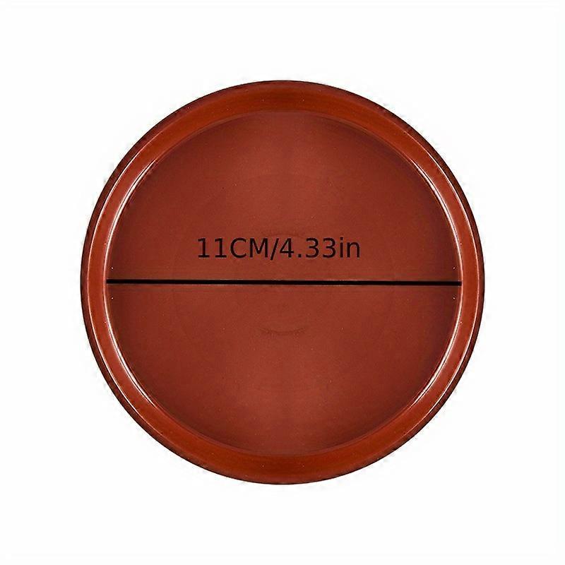 5pcs, Thickened Plastic Planter Tray - Mobile Base With Drain Tray For Planter Pots.