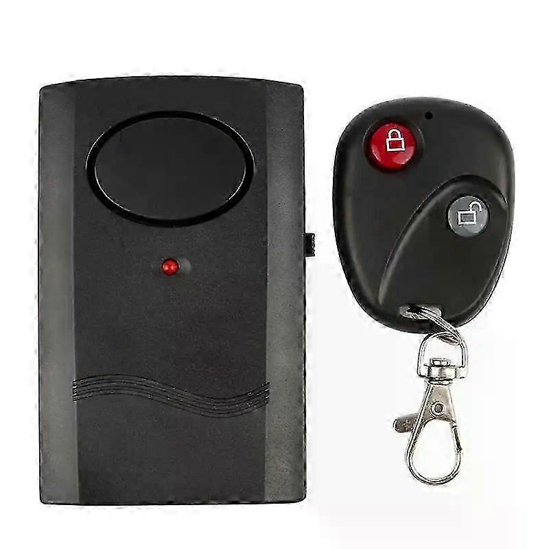 Motorcycle AntiTheft Alarm 120dB Wireless Vibration Sensor Weatherproof with Remote Control