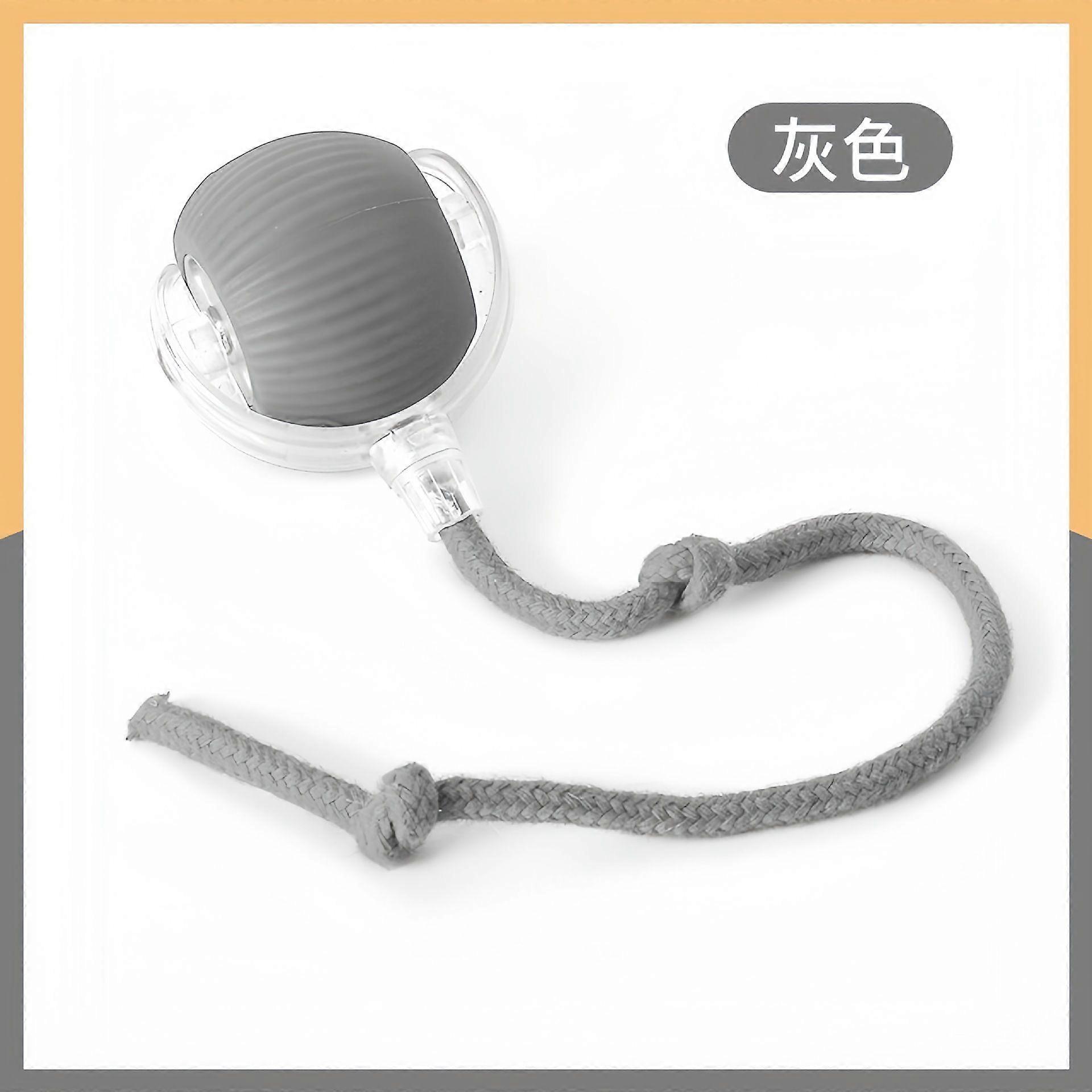 Two 360 smart automatic rolling pet balls, rechargeable, with irregular movement.