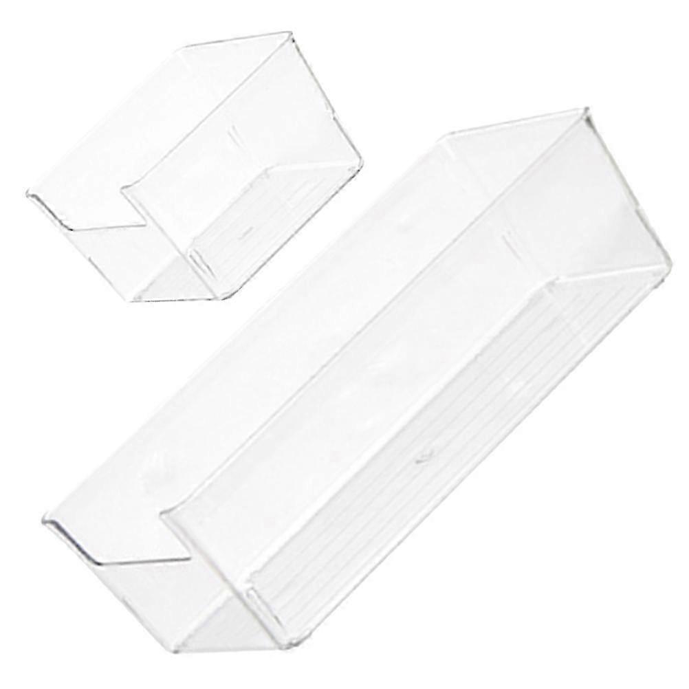Drawer Storage Boxes Transparent Desktop for Storage Use 6Pcs