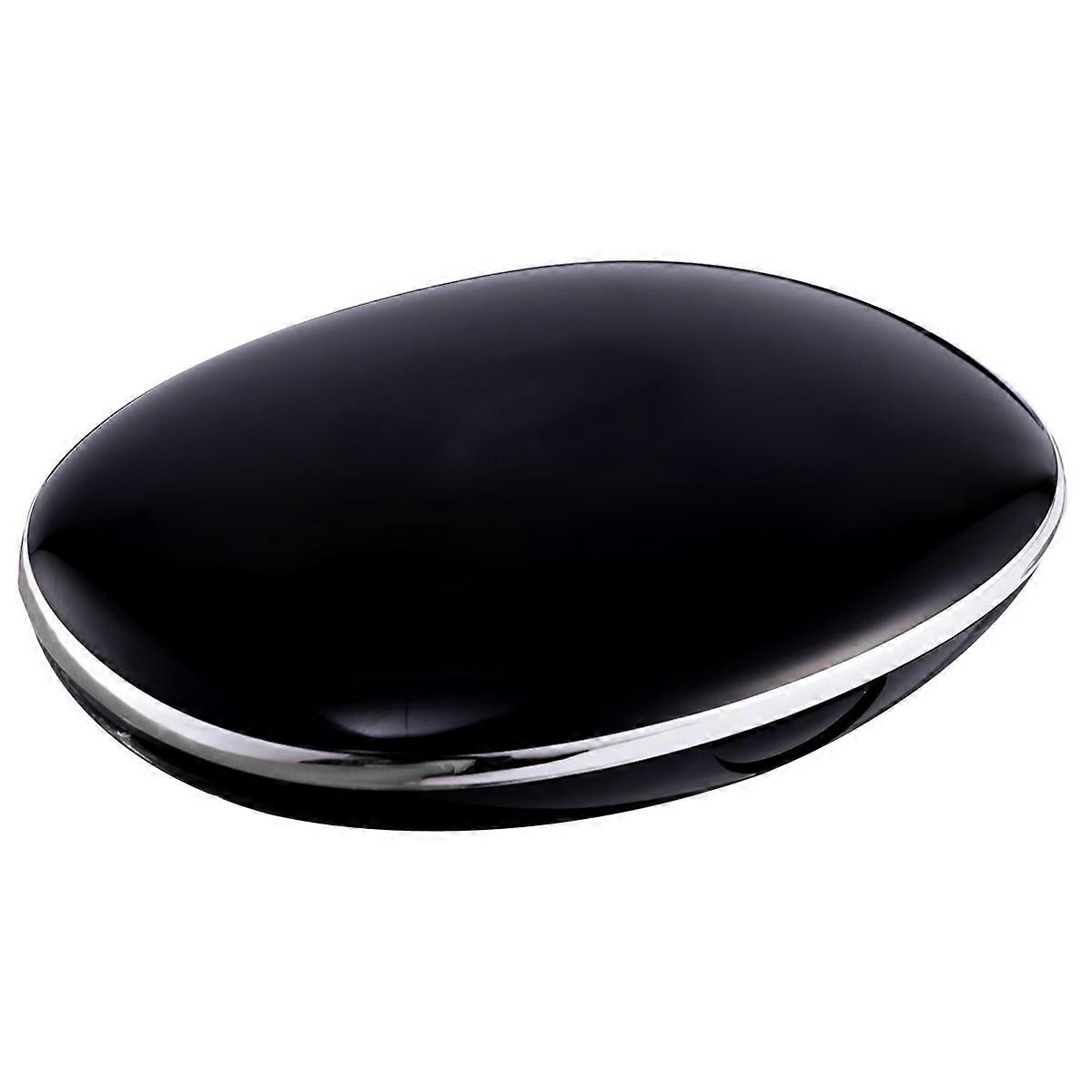 Lens Holder Durable Lens Storage Box for Storage 2Pcs Portable Black Case