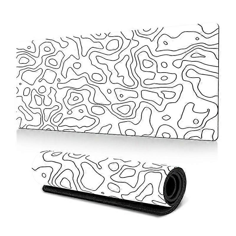 400*900*2mm Abstract Pattern Large Mouse Pad Rubber Computer Desktop Mat