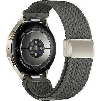 20mm Quick Release Magnetic Strap for Samsung Galaxy Watch7 44mm/40mm/Watch6 Classic 43mm/47mm Nylon