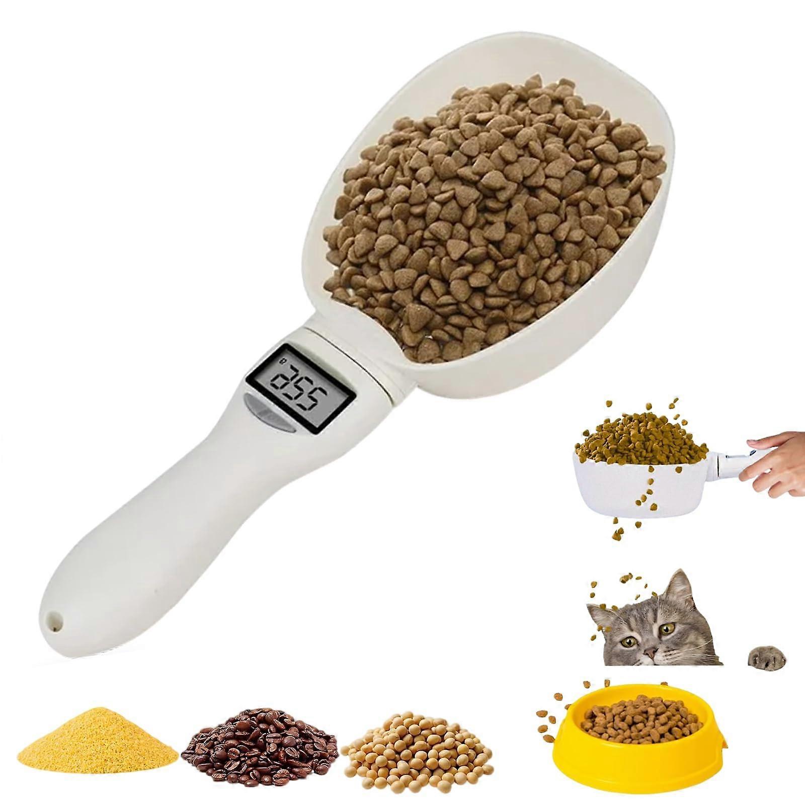 Digital Measuring Spoon with LCD Display,  Precision Sensor, Unit Conversion for Kitchen and Pet Food (1pc)